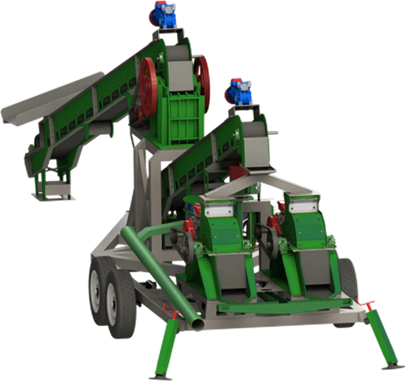 Mobile Gold Plant MGP-1, Hard Rock · Mobile by TUNOTEX