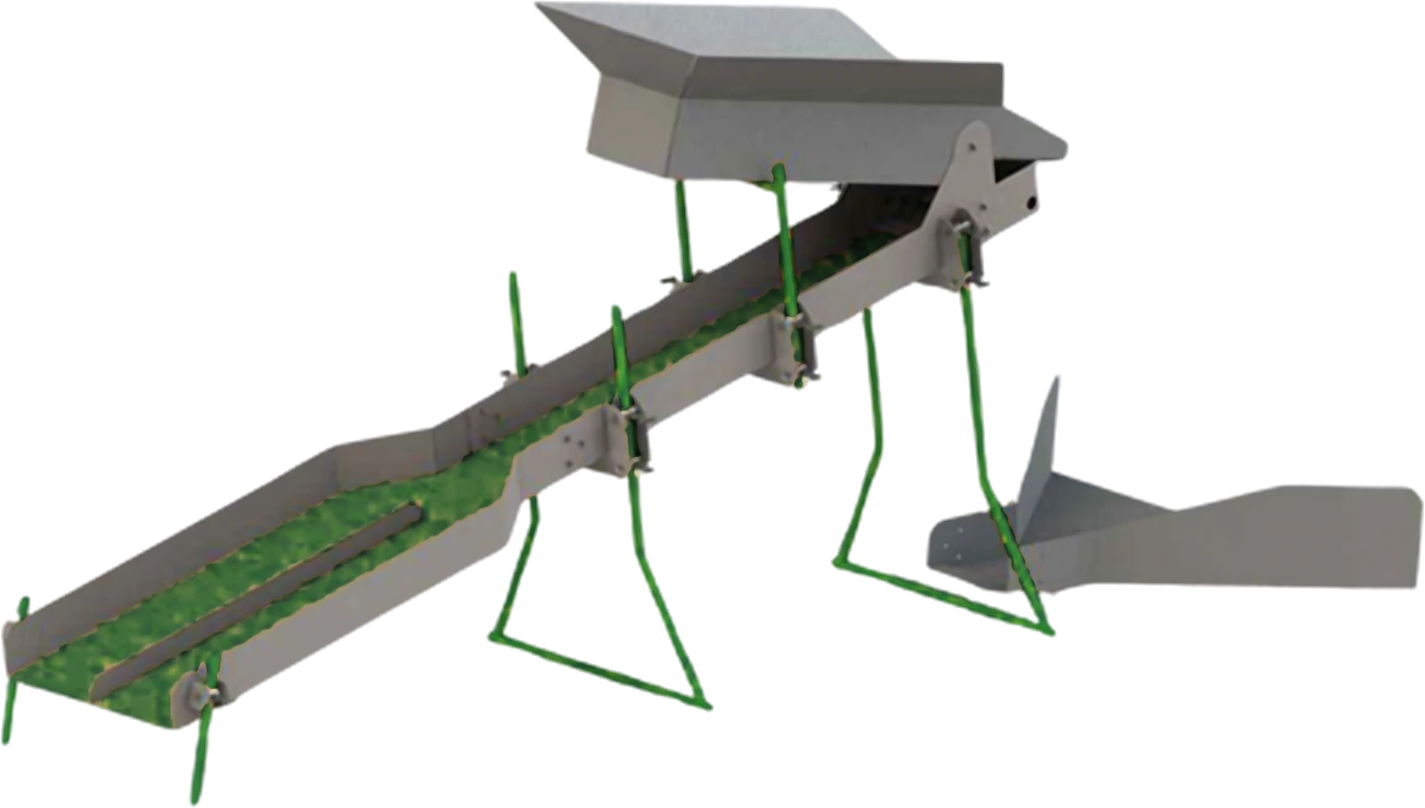 500 kg/h Power Sluice PS-001, Alluvial · Portable by TUNOTEX